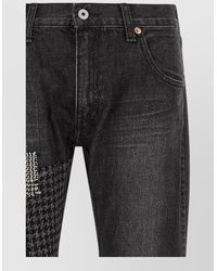 Junya Watanabe - Patchwork Flared Jeans - Lyst