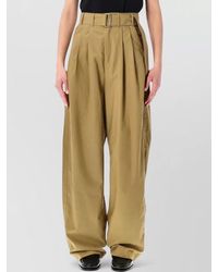 Soeur - Lyocell-Cotton High-Rise Wide-Leg Trousers - Lyst