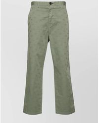 Paul Smith - Monogram-Jacquard Straight-Leg Trousers - Lyst