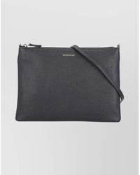 Coccinelle - Textured Leather Crossbody Shoulder Bag - Lyst