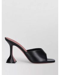 AMINA MUADDI - Leather High Heel Mules - Lyst