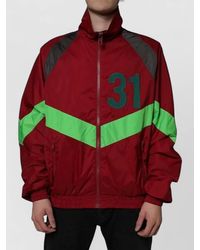 Dolce & Gabbana - Nylon Full Zip Windbreaker Jacket - Lyst