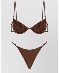Selia Richwood - Amy Bikini Set Underwire Top Triangle Bottom - Lyst
