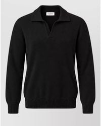 Laneus - Wool Cashmere Polo Shirt - Lyst