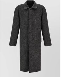 Prada - Reversible Raglan Coat - Lyst