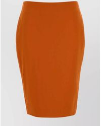 Saint Laurent - Knee-Length Pencil Skirt - Lyst