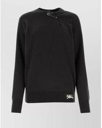 Burberry - Cashmere Ribbed Crew-Neck Sweater - Lyst