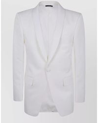 Tom Ford - Wool Silk Slim Shawl Lapel Suit Jacket - Lyst
