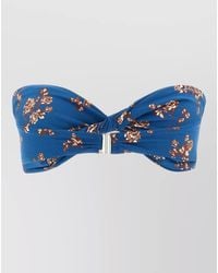 Magda Butrym - 05 Bikini Top Twist Front Floral - Lyst
