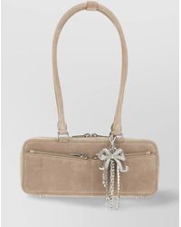 Self-Portrait - The Bow Leather Shoulder Bag - Lyst