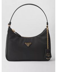 Prada - Small Shoulder Bag Adjustable Strap Chain Detail - Lyst