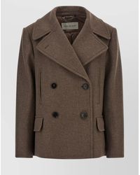 Dries Van Noten - Wool Double-Breasted Coat - Lyst