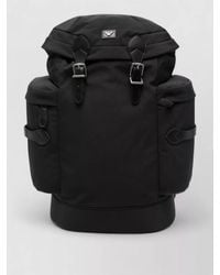 Emporio Armani - Nylon Backpack Foldover Top Shoulder Straps - Lyst