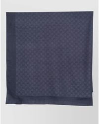 Gucci - Logo Scarf Monogram Pattern Fringed Edges - Lyst