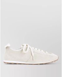 Jacquemus - Leather Low-Top Lace-Up Sneakers - Lyst