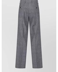 Lardini - Straight-Leg Tailored Trousers - Lyst