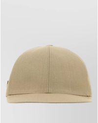 Prada - Linen Baseball Cap - Lyst