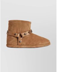 Balenciaga - Leather Alaska Soft Ankle Boots - Lyst