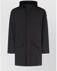 Canada Goose - Technical Fabric Waterproof Jacket With Hood And Front Pockets - Lyst