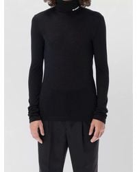 Jil Sander - Long Sleeve Turtleneck Slim Fit Top - Lyst