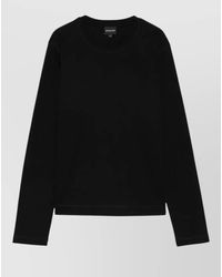 Herskind - Cotton Crew Neck Sweater Long Sleeves - Lyst
