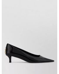 Tod's - Leather Pumps Tone Embellishments Kitten Heel - Lyst