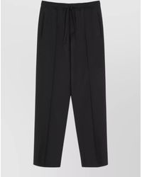 Valentino Garavani - Tailored Pants Pleated Front Back Pockets - Lyst