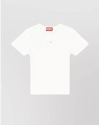 DIESEL - Ribbed Slim-Fit T-Shirt - Lyst