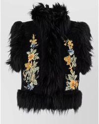 Fendi - Wool Embroidered Vest - Lyst