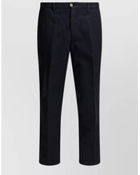 Briglia 1949 - Straight Leg Trousers Belt Loops And Pockets - Lyst