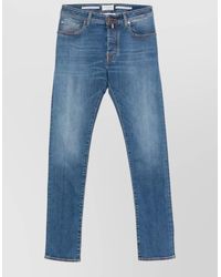 Jacob Cohen - Slim Fit Denim Trousers Faded Effect - Lyst