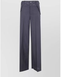 Sacai - Mixed Suit Pants Featuring Wide Leg - Lyst