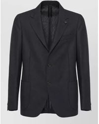 Lardini - Single-Breasted Blazer - Lyst