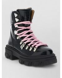 Ganni - Cleated Mountain Boots - Lyst