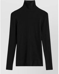 TOTEME - Fine-Knit Turtleneck Top - Lyst