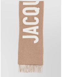 Jacquemus - Virgin Wool Fringed Scarf - Lyst