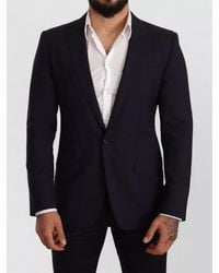 Dolce & Gabbana - Virgin Wool Slim-Fit Single-Breasted Blazer - Lyst