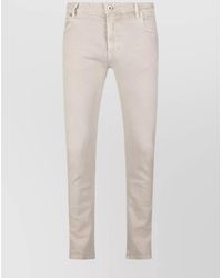 Eleventy - Straight Trousers With Belt Loops And Pockets - Lyst