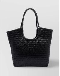 Dragon Diffusion - Ns Diagonal Triple Jump Leather Shoulder Bag - Lyst