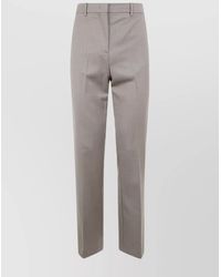 Golden Goose - Virgin Wool Relaxed-Fit Straight Trousers - Lyst