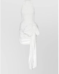 ROTATE BIRGER CHRISTENSEN - Lace Bow Mini Dress - Lyst