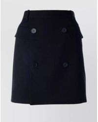 Balenciaga - Skirts With Belt Loops And Front Pockets - Lyst