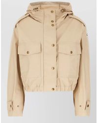 Moncler - Carex Hooded Cotton Blend Jacket - Lyst
