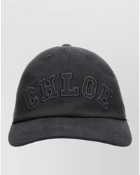 Chloé - Casual Curved Brim Structured Hat Design - Lyst