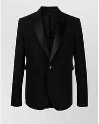 SAPIO - Single-Breasted Wool Blazer - Lyst