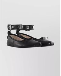 Vivienne Westwood - Ballerina Flats With Round Toe And Ankle Strap - Lyst