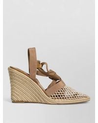 Christian Louboutin - Toleda Pointed Espadrille Wedge Sandals - Lyst
