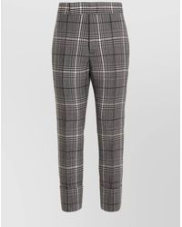 SAPIO - Wool Tapered Trousers - Lyst
