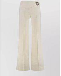 Versace Jeans Couture - Cotton Straight-Leg Trousers - Lyst