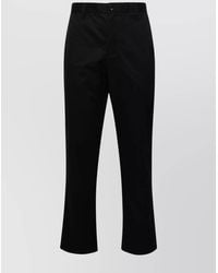 Burberry - Cotton Straight-Leg Cargo Trousers - Lyst